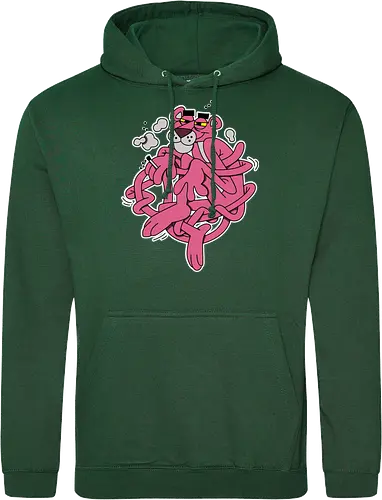 Verschlungener Rosa Panther - Chill Retro Underground Cartoon
