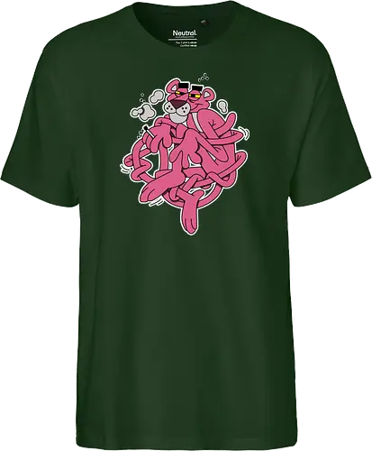 Verschlungener Rosa Panther - Chill Retro Underground Cartoon
