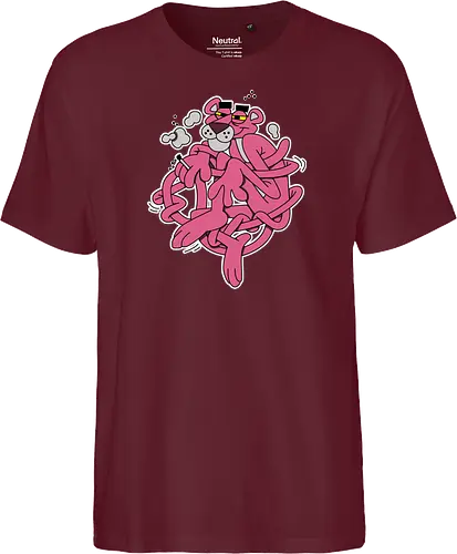 Verschlungener Rosa Panther - Chill Retro Underground Cartoon