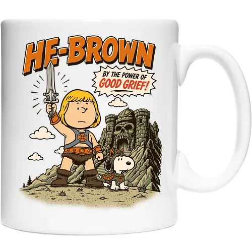 He-Brown: „By The Power of Good Grief“ – Lustige Parodie auf einen Zeichentrickfilm aus den 80ern