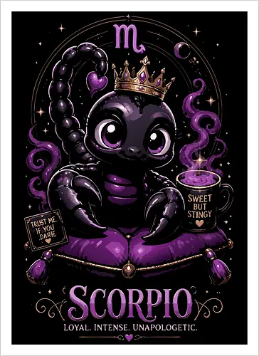 Scorpio Zodiac Cute