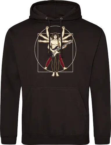 The Vitruvian Rockstar: Anatomy of a Guitar God
