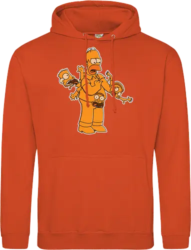 Freaky Gelber Vater - Multiversum Horror Cartoon Fusion