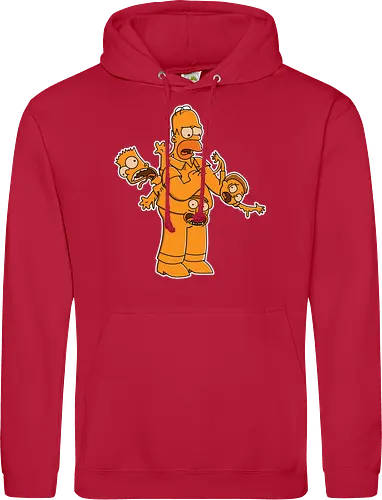 Freaky Gelber Vater - Multiversum Horror Cartoon Fusion