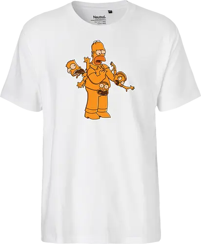 Freaky Gelber Vater - Multiversum Horror Cartoon Fusion