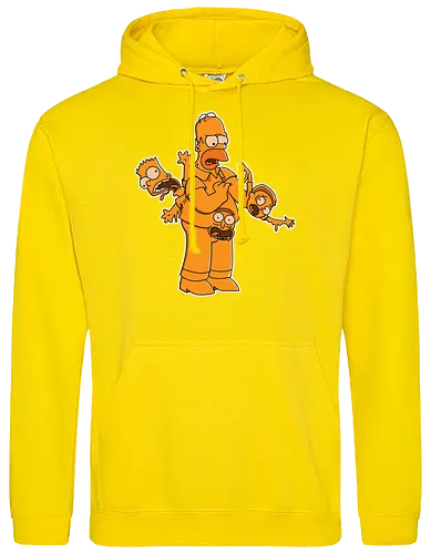 Freaky Gelber Vater - Multiversum Horror Cartoon Fusion