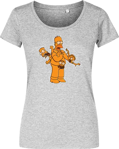 Freaky Gelber Vater - Multiversum Horror Cartoon Fusion