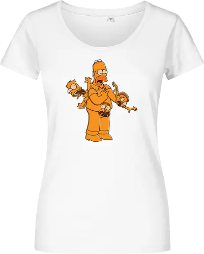 Freaky Gelber Vater - Multiversum Horror Cartoon Fusion