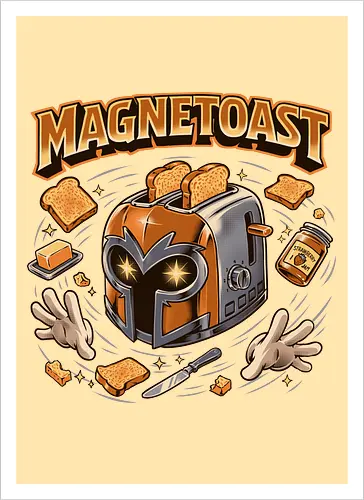 Magnetic Mutant Toaster