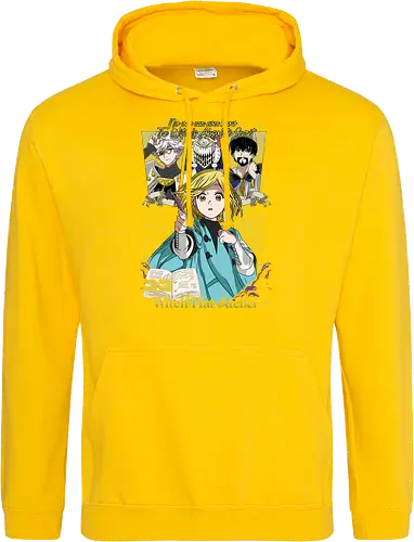 Witch Apprentice Magic - Coco manga, witch apprentice, magic fantasy anime, Qifrey sensei, anime spellbook, occult symbols art, fantasy witch art, anime merchandise - Standard Hoodie