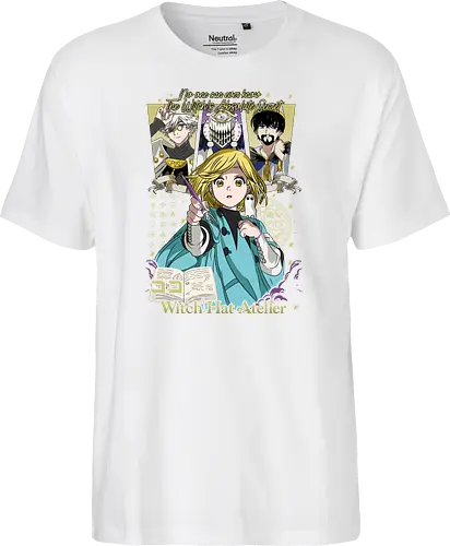 Witch Apprentice Magic - Coco manga, witch apprentice, magic fantasy anime, Qifrey sensei, anime spellbook, occult symbols art, fantasy witch art, anime merchandise - Fairtrade T-Shirt