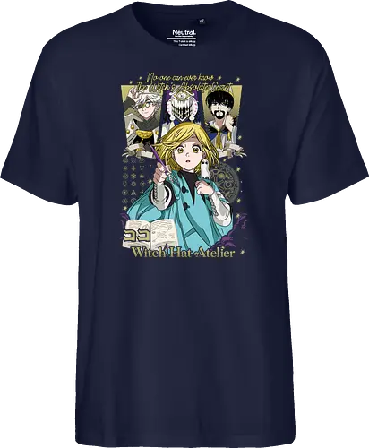 Witch Apprentice Magic - Coco manga, witch apprentice, magic fantasy anime, Qifrey sensei, anime spellbook, occult symbols art, fantasy witch art, anime merchandise - Fairtrade T-Shirt
