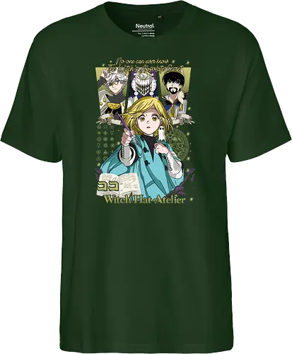 Witch Apprentice Magic - Coco manga, witch apprentice, magic fantasy anime, Qifrey sensei, anime spellbook, occult symbols art, fantasy witch art, anime merchandise - Fairtrade T-Shirt