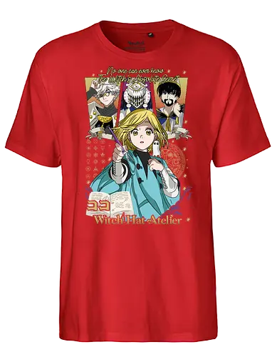 Witch Apprentice Magic - Coco manga, witch apprentice, magic fantasy anime, Qifrey sensei, anime spellbook, occult symbols art, fantasy witch art, anime merchandise - Fairtrade T-Shirt