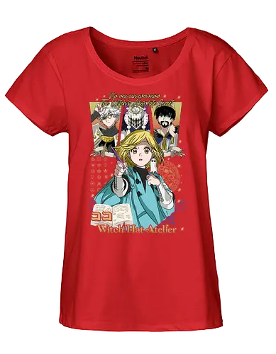 Witch Apprentice Magic - Coco manga, witch apprentice, magic fantasy anime, Qifrey sensei, anime spellbook, occult symbols art, fantasy witch art, anime merchandise - Fairtrade Girl Shirt