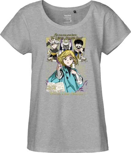 Witch Apprentice Magic - Coco manga, witch apprentice, magic fantasy anime, Qifrey sensei, anime spellbook, occult symbols art, fantasy witch art, anime merchandise - Fairtrade Girl Shirt