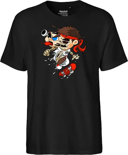 Freaky Skate Kämpfer - Underground Horror Games Kunst