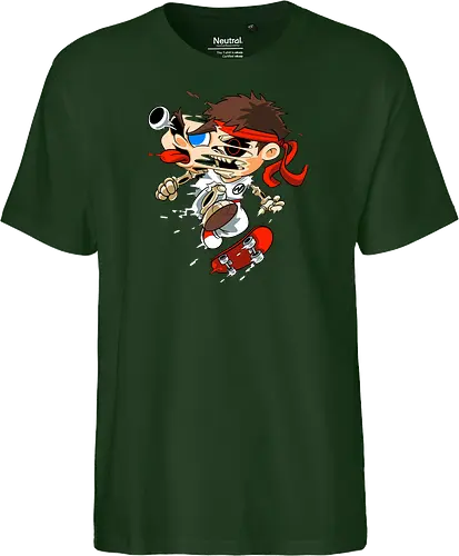 Freaky Skate Kämpfer - Underground Horror Games Kunst