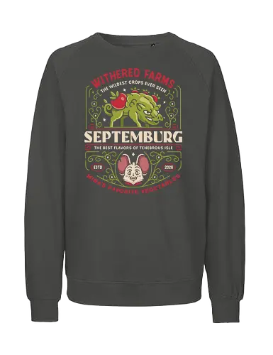 Septemburg Withered Farms Crest - mina the hollower, shovel knight, video game, gaming, gamer, indie game, arcade, retro, retrogaming, pixel art - Fairtrade Sweatshirt