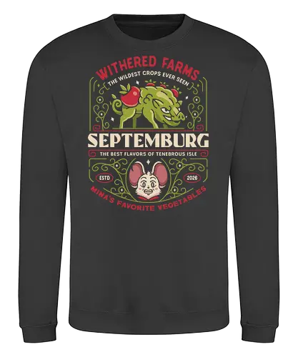 Septemburg Withered Farms Crest - mina the hollower, shovel knight, video game, gaming, gamer, indie game, arcade, retro, retrogaming, pixel art - Sweatshirt