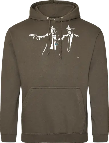 Two Suits, One Crime - Classic TV Meets Cinema Noir Art