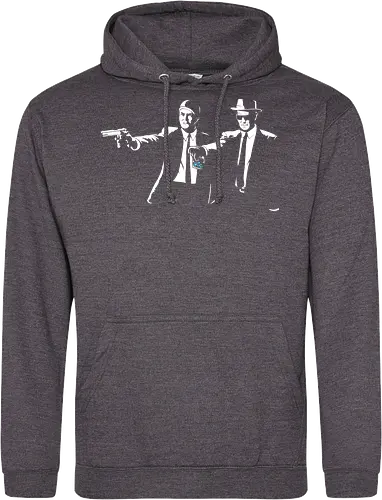 Two Suits, One Crime - Classic TV Meets Cinema Noir Art