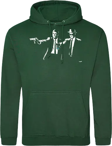 Two Suits, One Crime - Classic TV Meets Cinema Noir Art