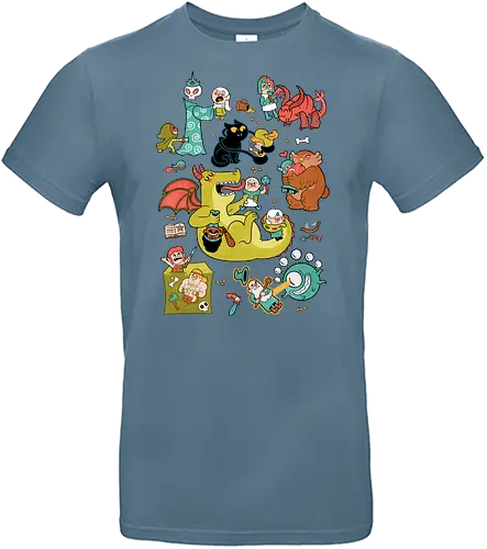 Total Party Kill - tpk, Pen and Paper, Dungeons, dragons, roleplaying games, rollenspiele - Standard T-Shirt