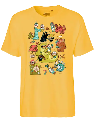 Total Party Kill - tpk, Pen and Paper, Dungeons, dragons, roleplaying games, rollenspiele - Fairtrade T-Shirt