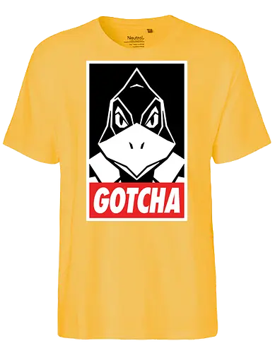 Gotcha64 - star, fox, game, roll, bunny, fox, falco, retro, demonigote, nostalgia - Fairtrade T-Shirt