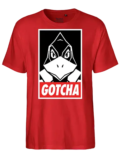 Gotcha64 - star, fox, game, roll, bunny, fox, falco, retro, demonigote, nostalgia - Fairtrade T-Shirt