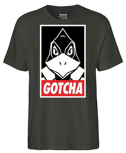 Gotcha64 - star, fox, game, roll, bunny, fox, falco, retro, demonigote, nostalgia - Fairtrade T-Shirt