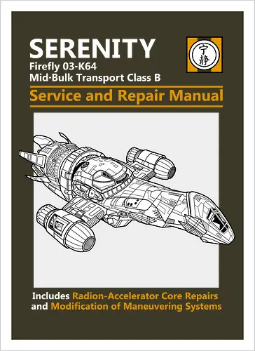 Spaceship Repair Manual - Cult Sci-Fi Transport Class B