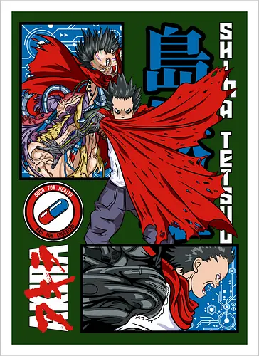Tetsuo Shima Akira Rage Unleashed
