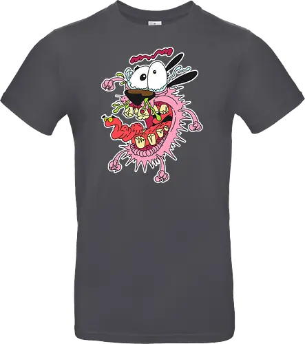 Freaky Pinker Hund - Surreale Cartoon Horror Underground