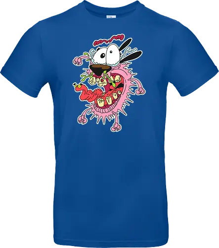 Freaky Pinker Hund - Surreale Cartoon Horror Underground