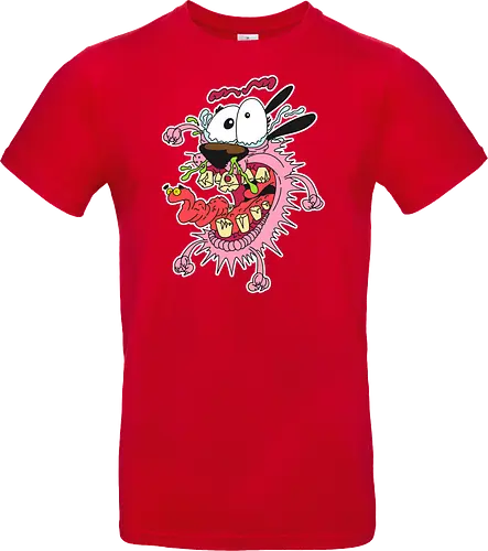 Freaky Pinker Hund - Surreale Cartoon Horror Underground