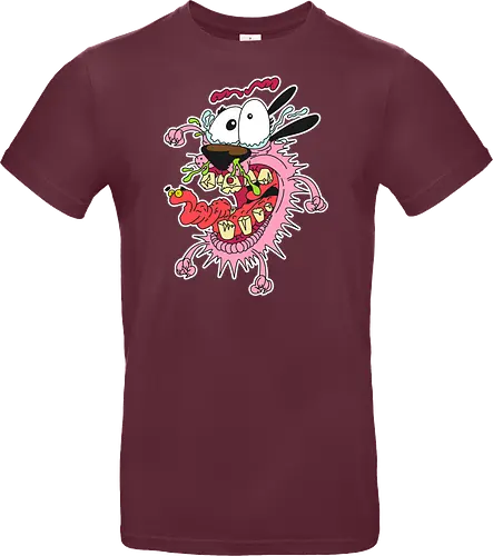 Freaky Pinker Hund - Surreale Cartoon Horror Underground