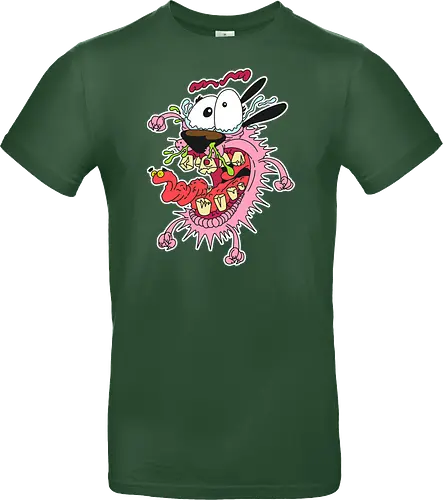 Freaky Pinker Hund - Surreale Cartoon Horror Underground