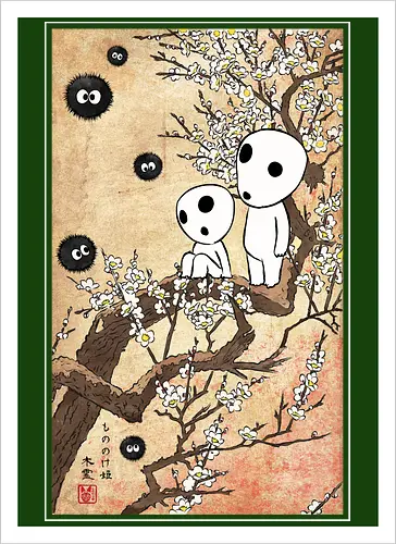 Tree spirits meet the soot sprites