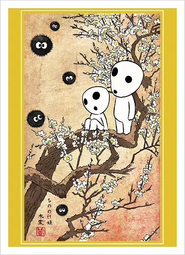 Tree spirits meet the soot sprites