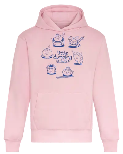 Little Dumpling Club - dumpling, dumplings, dumpling lover, little dumpling club, dim sum, dimsum, bao, gyoza, wonton, siomai, shumai, xiao long bao, foodie, food lover - Heavyweight Hoodie