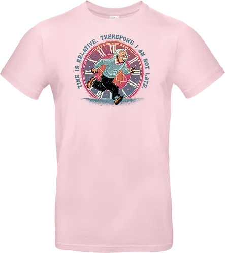 The Relativity of Time - Physicist, scientist, science, time, movie, mash up, adventure, funny, cute - Standard T-Shirt