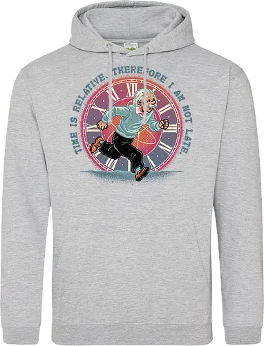 The Relativity of Time - Physicist, scientist, science, time, movie, mash up, adventure, funny, cute - Standard Hoodie