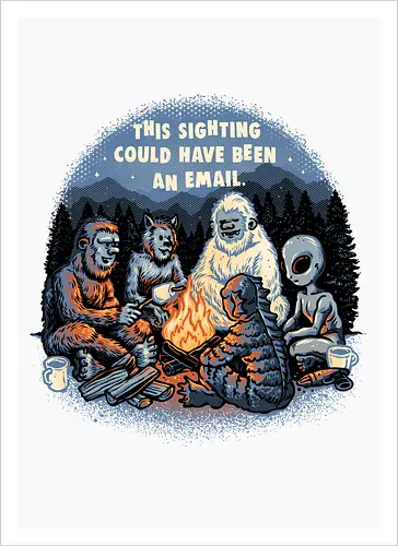 This sighting could have been an email