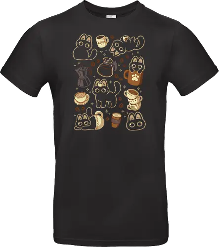 Cute Cats and Coffee Lover