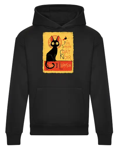 Black Cat & Little Witch - Vintage Parisian Anime