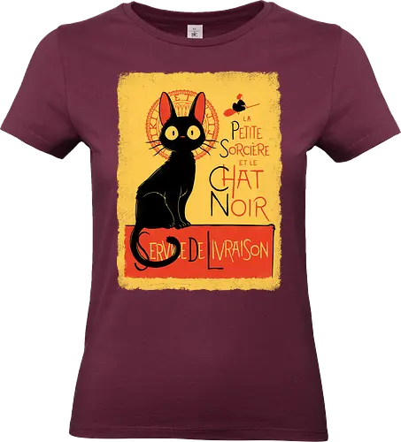 Black Cat & Little Witch - Vintage Parisian Anime