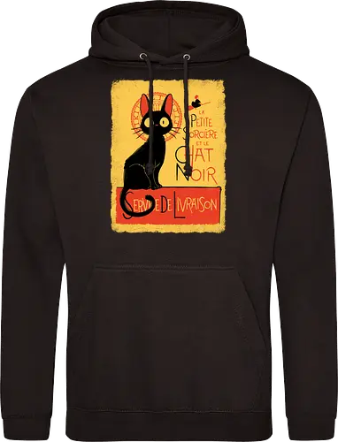 Black Cat & Little Witch - Vintage Parisian Anime