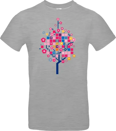 Graphic cherry tree